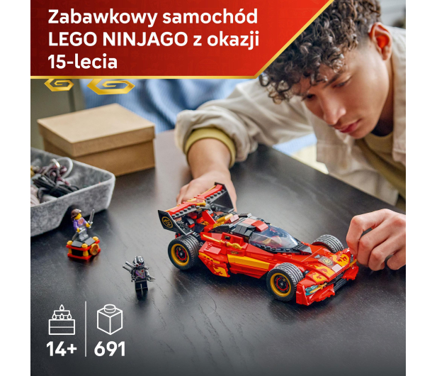 LEGO NINJAGO 71867 Ninjaścigacz x-1 — 15-Lecie - 1529846 - zdjęcie 4
